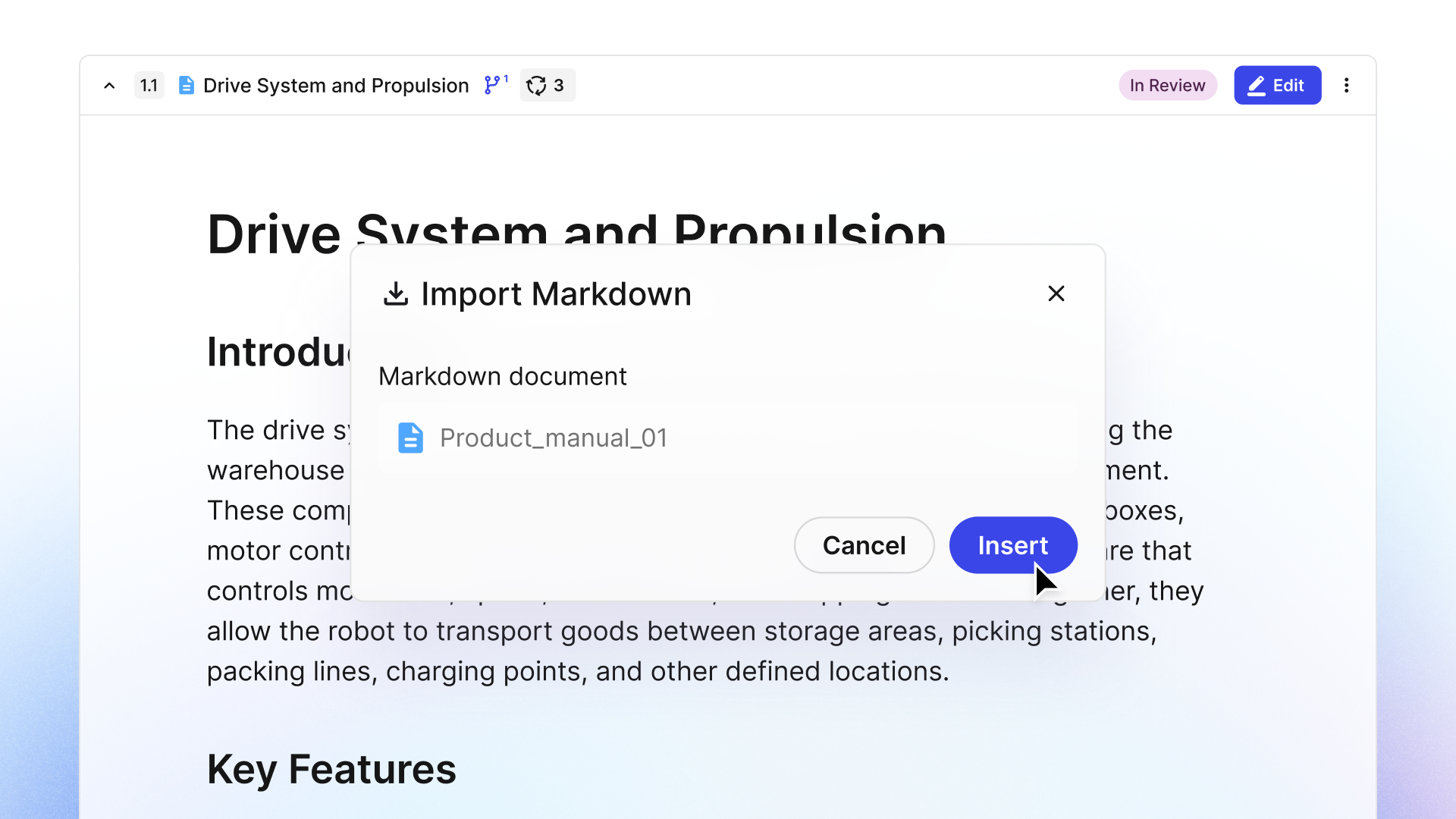 markdown-import